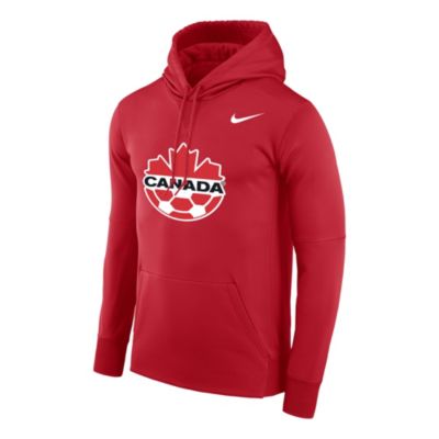 red nike pullover hoodie men's