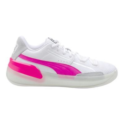puma pink basketball shoes
