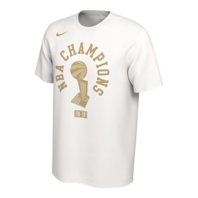 toronto raptors men's nike 2019 locker room champs tee