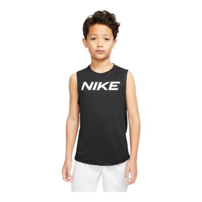 nike boys sleeveless shirt