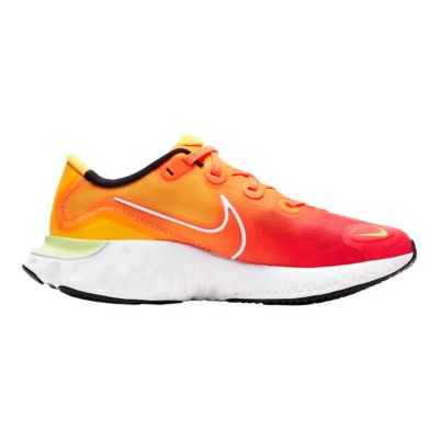 nike shoes orange colour