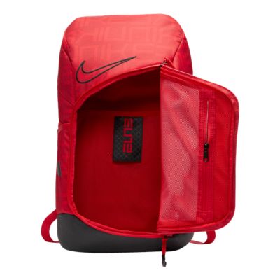 nike hoops elite backpack red
