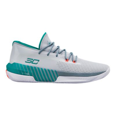 Curry 3Zero III Basketball Shoes - Grey 