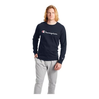 men's long sleeve champion shirt