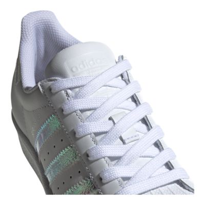 all white shell toe adidas grade school