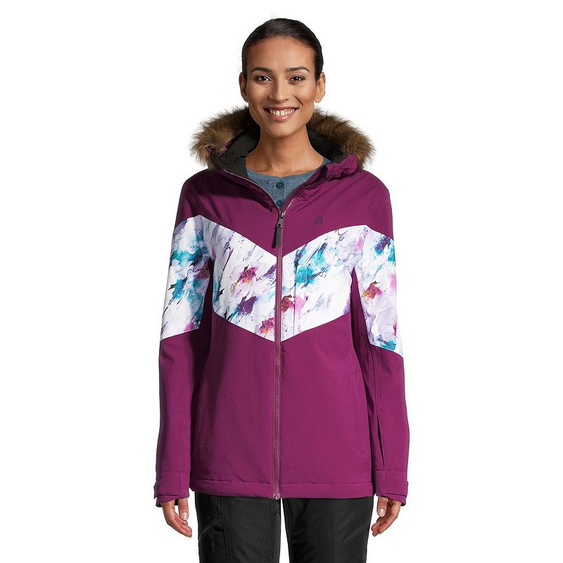 Ripzone Women's Couloir Winter Ski Jacket, Insulated, Hooded ...