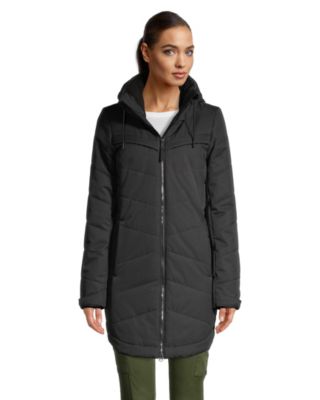 long womens insulated coat