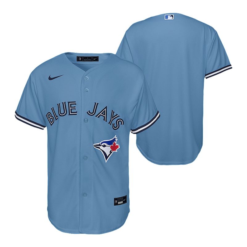 Toronto Blue Jays Nike Official Replica Jersey, Youth, Baseball, MLB ...
