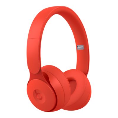 wireless red beats headphones