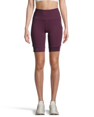 diadora women's 2 in 1 cycling shorts