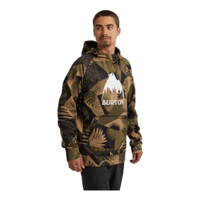 men's burton crown bonded pullover hoodie