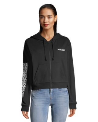 van cropped hoodie