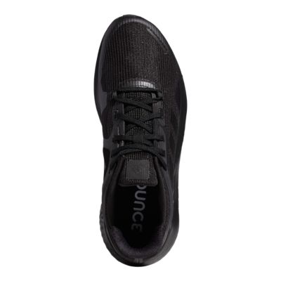 adidas black training shoes