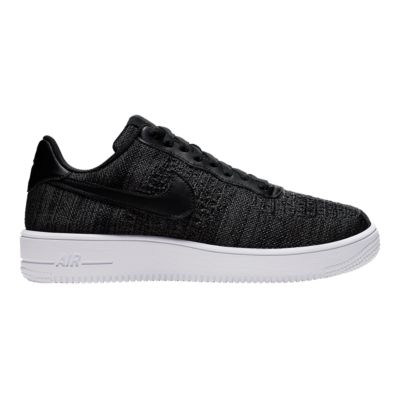 nike air force one flyknit grey