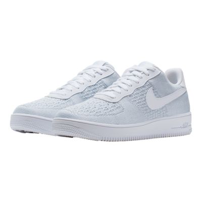 nike air force 1 flyknit mens white