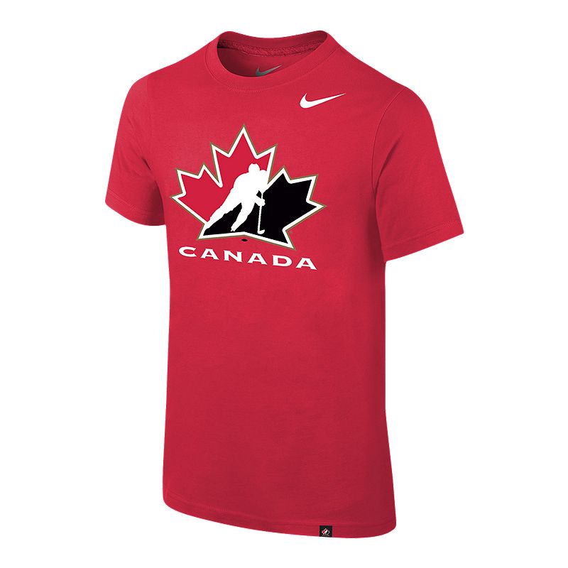 Youth Team Canada Nike Core Cotton T Shirt | Sport Chek