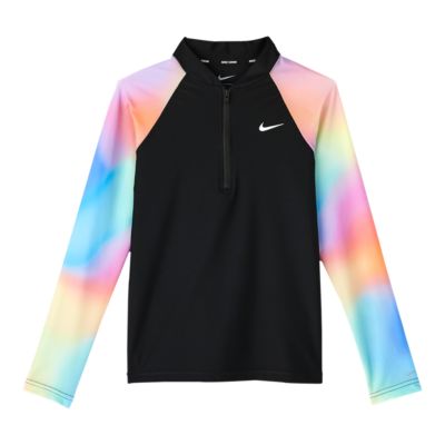 nike long sleeve swim shirt