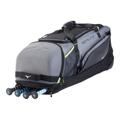 mizuno samurai wheeled catchers bag