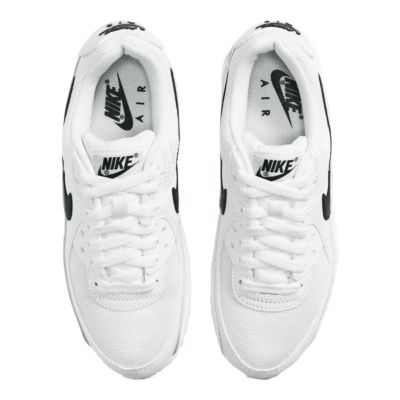 white with black tick air max 90