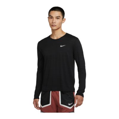 nike miler long sleeve top men's