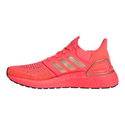 adidas women's ultraboost 20 running shoes pink