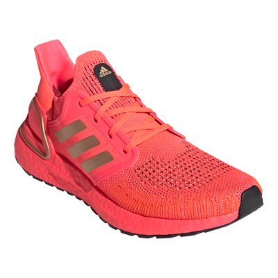 adidas women's ultraboost 20 running shoes pink