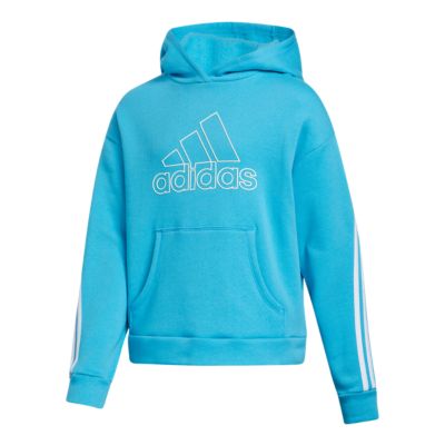 adidas turquoise hoodie