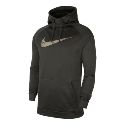nike black logo hoodie