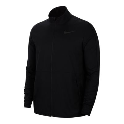 black dri fit jacket