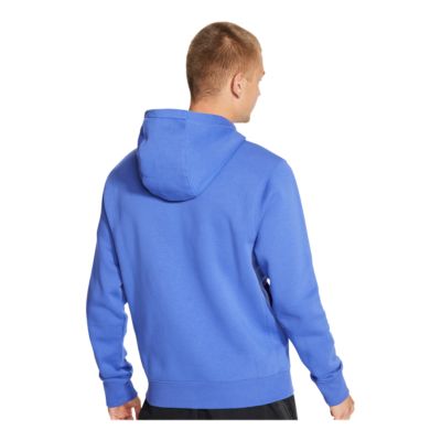 bright blue nike hoodie