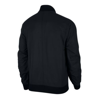 nike men's woven players bomber jacket