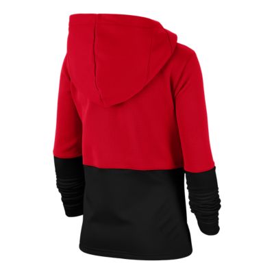 red nike jacket boys