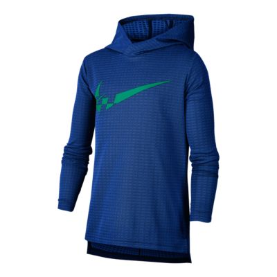 nike dri fit long sleeve hoodie