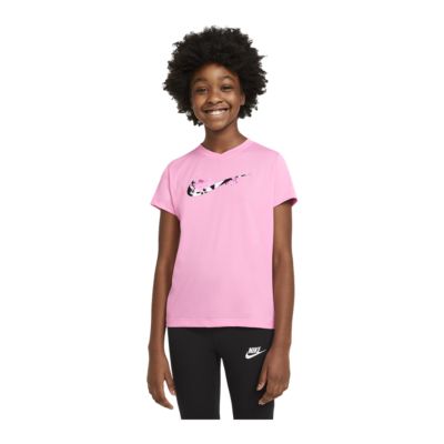 Nike Girls Dri Fit Legend V Neck Icon Clash T Shirt Sport Chek
