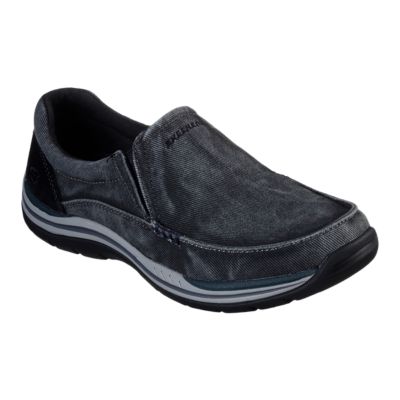 skechers mens slip on shoes