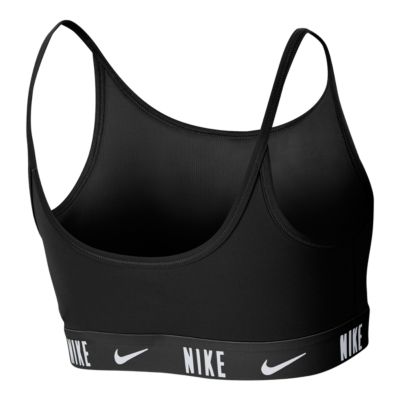 girls white nike sports bra