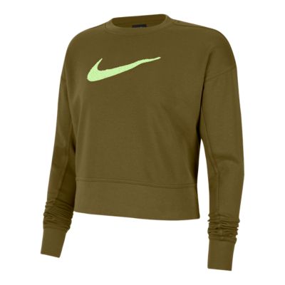 nike women's dri fit get fit sweatshirt