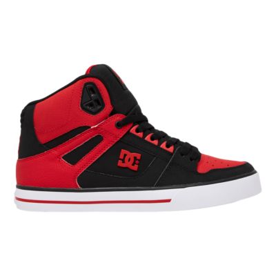 black dc high tops