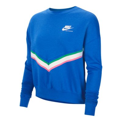 sportswear heritage fleece sweatshirt
