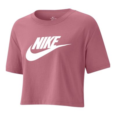 nike pink t shirt womens