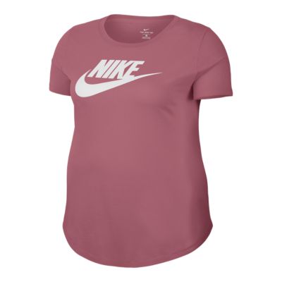 plus size red nike shirt