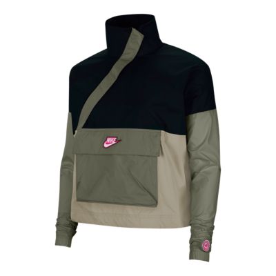 nike anorak woven