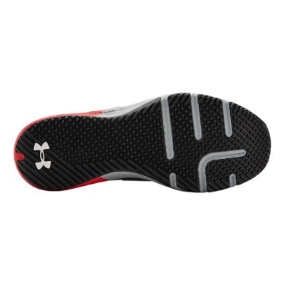 under armour black training shoes