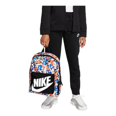 nike youth classic printed backpack