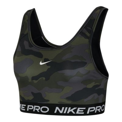 nike women's pro swoosh sports bra