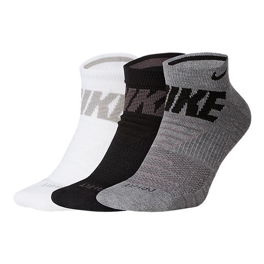 Nike Men's Everyday Cush No Show Socks 3 Pack | Sport Chek
