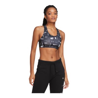 nike printed sports bra