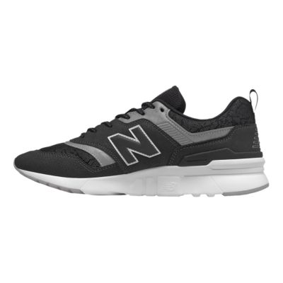 black reflective new balance