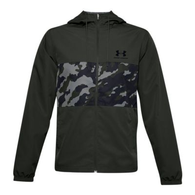 under armour camo windbreaker