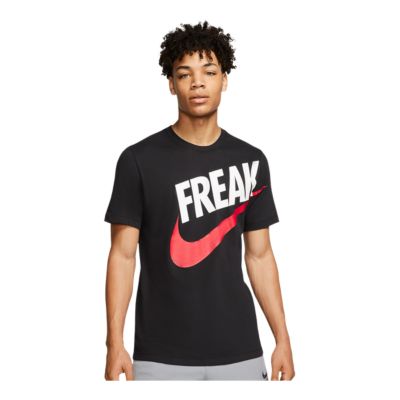 nike freak shirt red